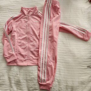Adidas Pink Track Suit - Size 6X